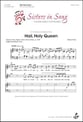 Hail, Holy Queen SA choral sheet music cover
